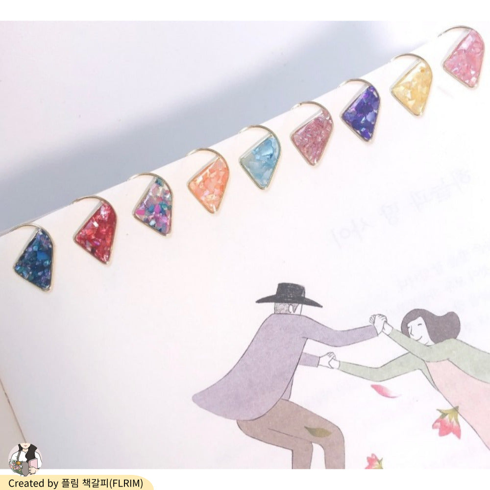 Shiny Mother-of-pearl Bookmarks