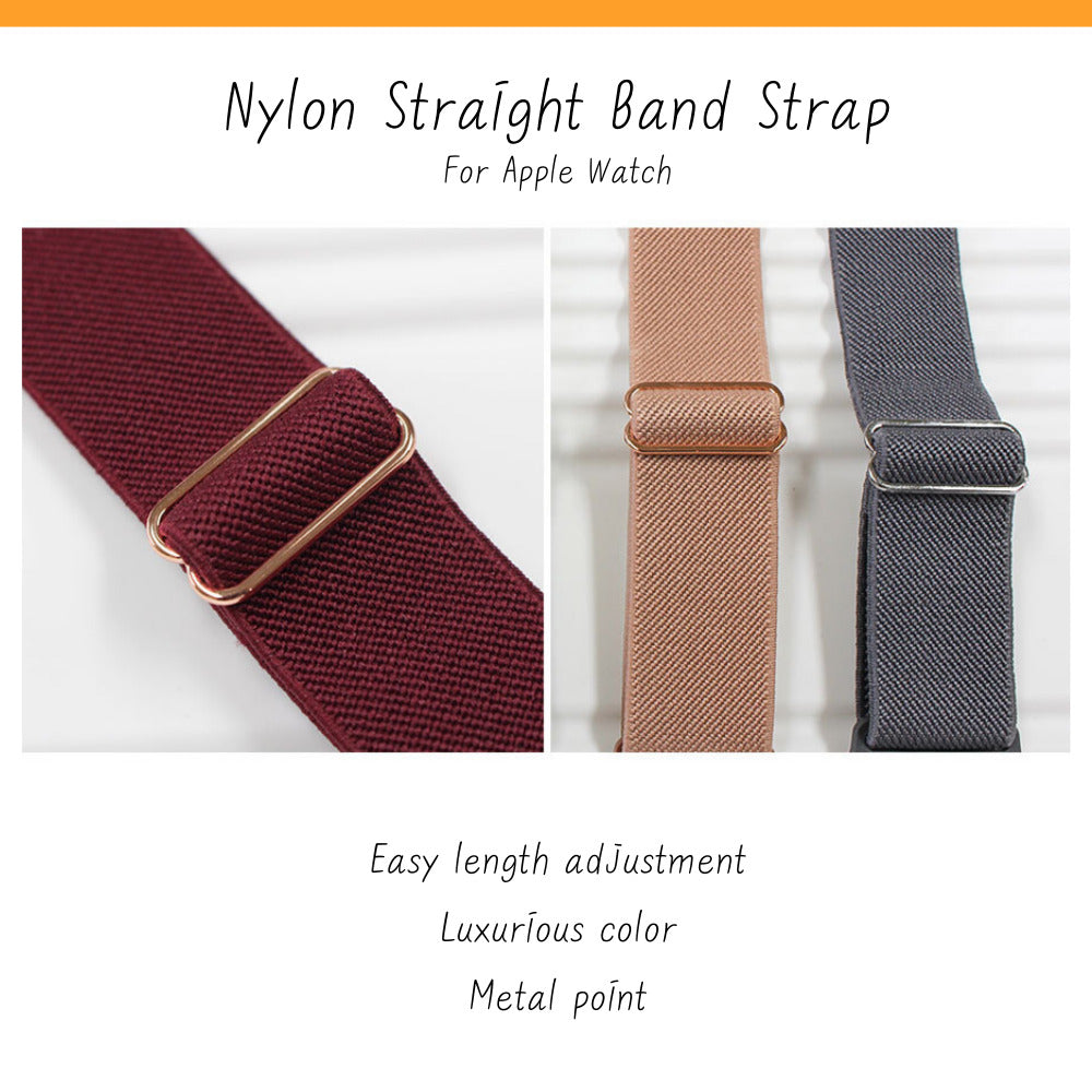 Apple Watch Nylon Straight Band Strap