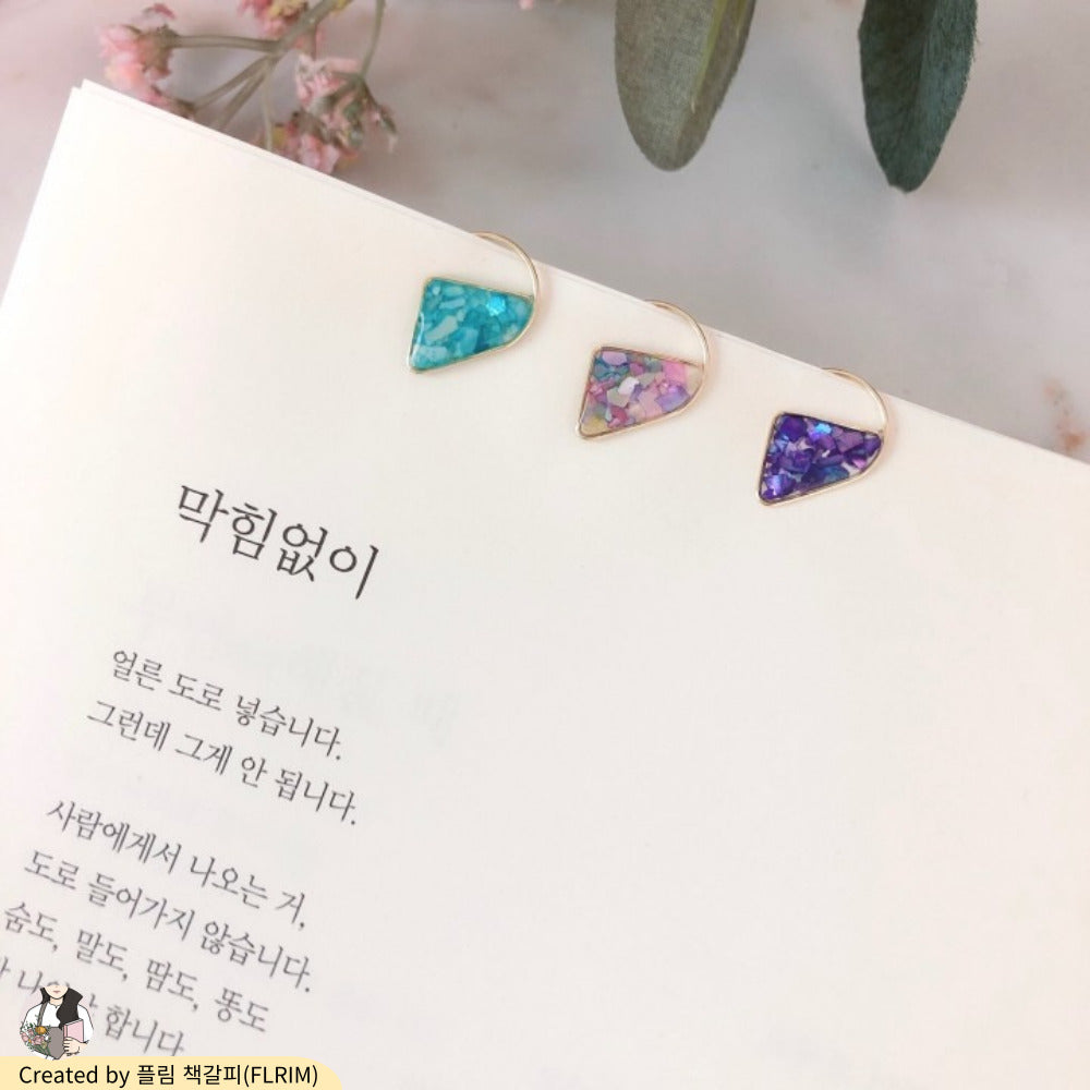 Shiny Mother-of-pearl Bookmarks