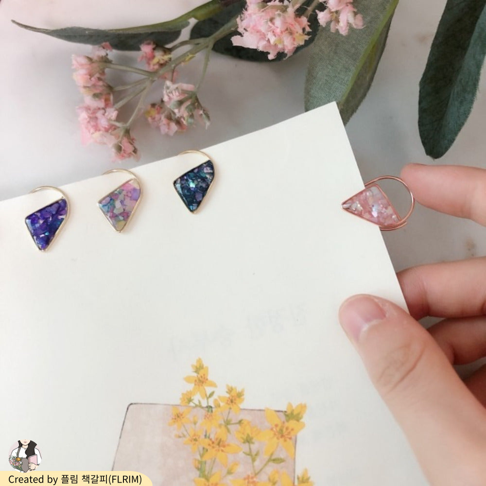 Shiny Mother-of-pearl Bookmarks
