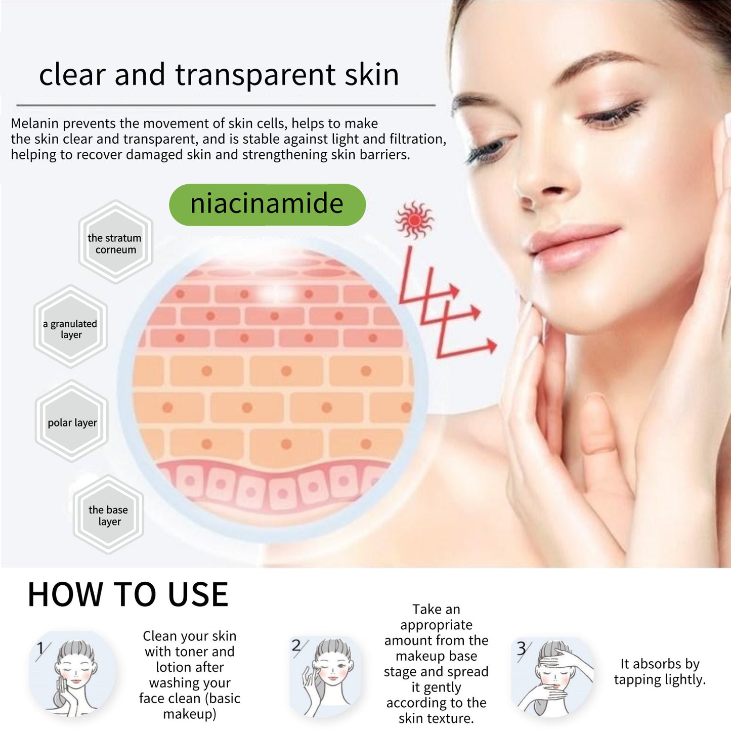 3W CLINIC Crystal White Milky Sun Cream 50ml