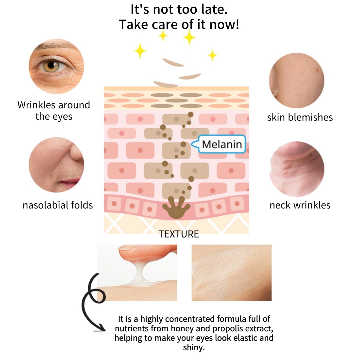 3W CLINIC HONEY EYE CREAM 40ml
