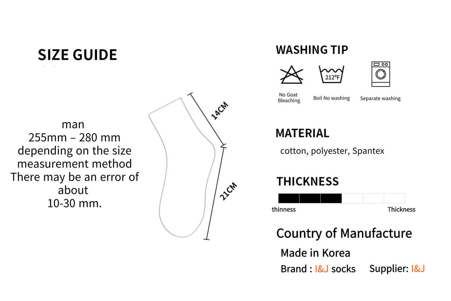 I&J Men's floor check pattern fashion socks (6pairs /12pairs)