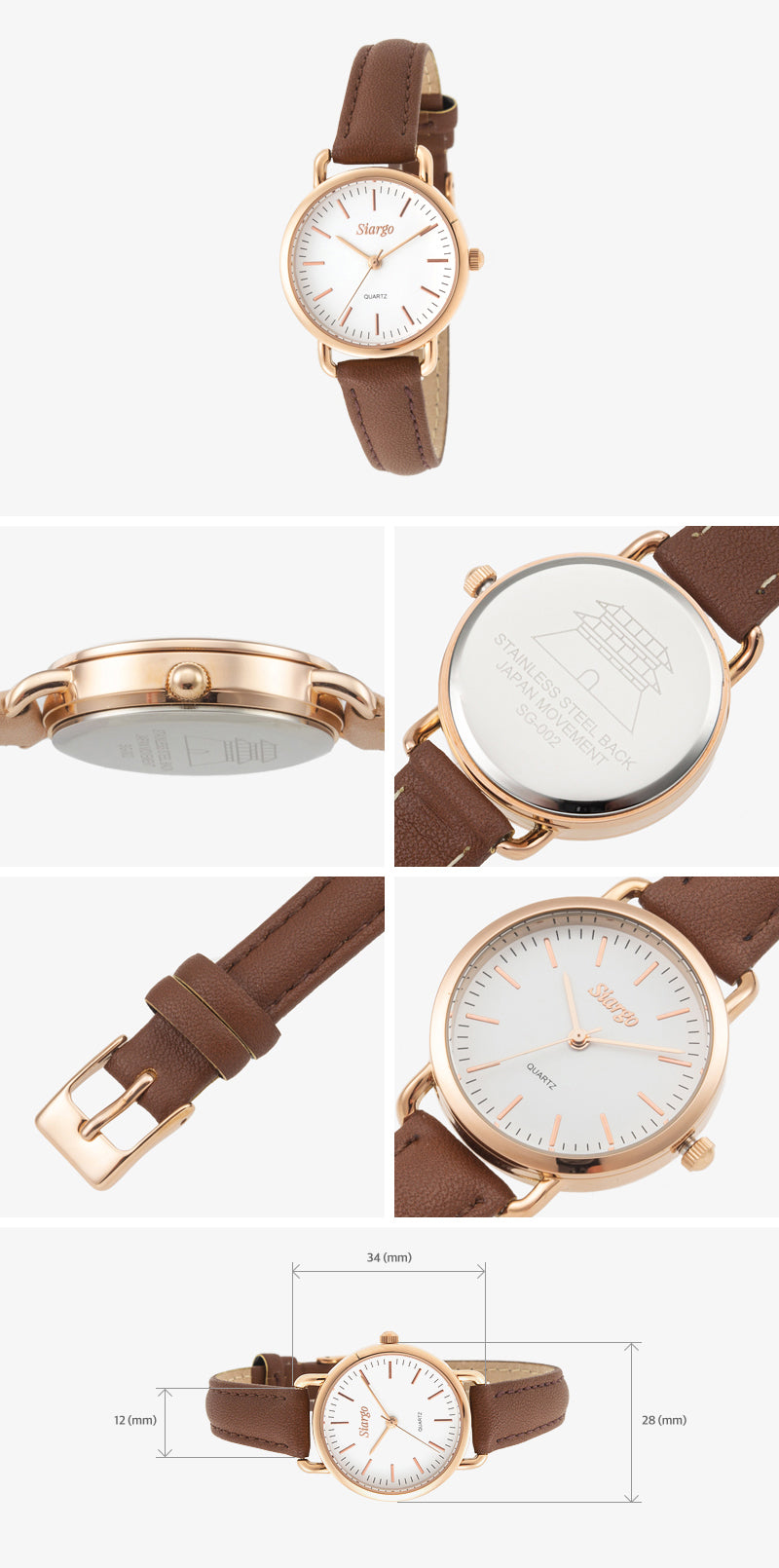 SIARGO CAPER Watch for Women