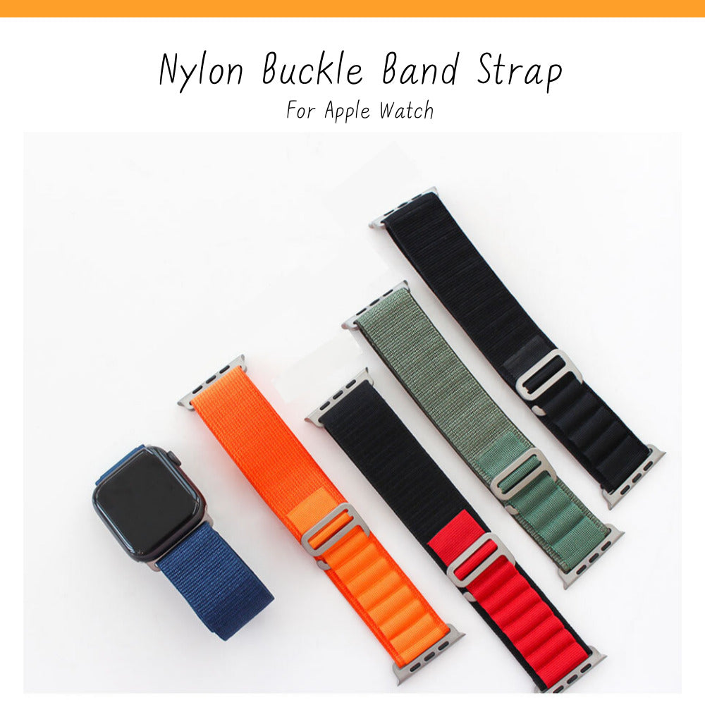 Apple Watch Nylon Buckle Band Strap