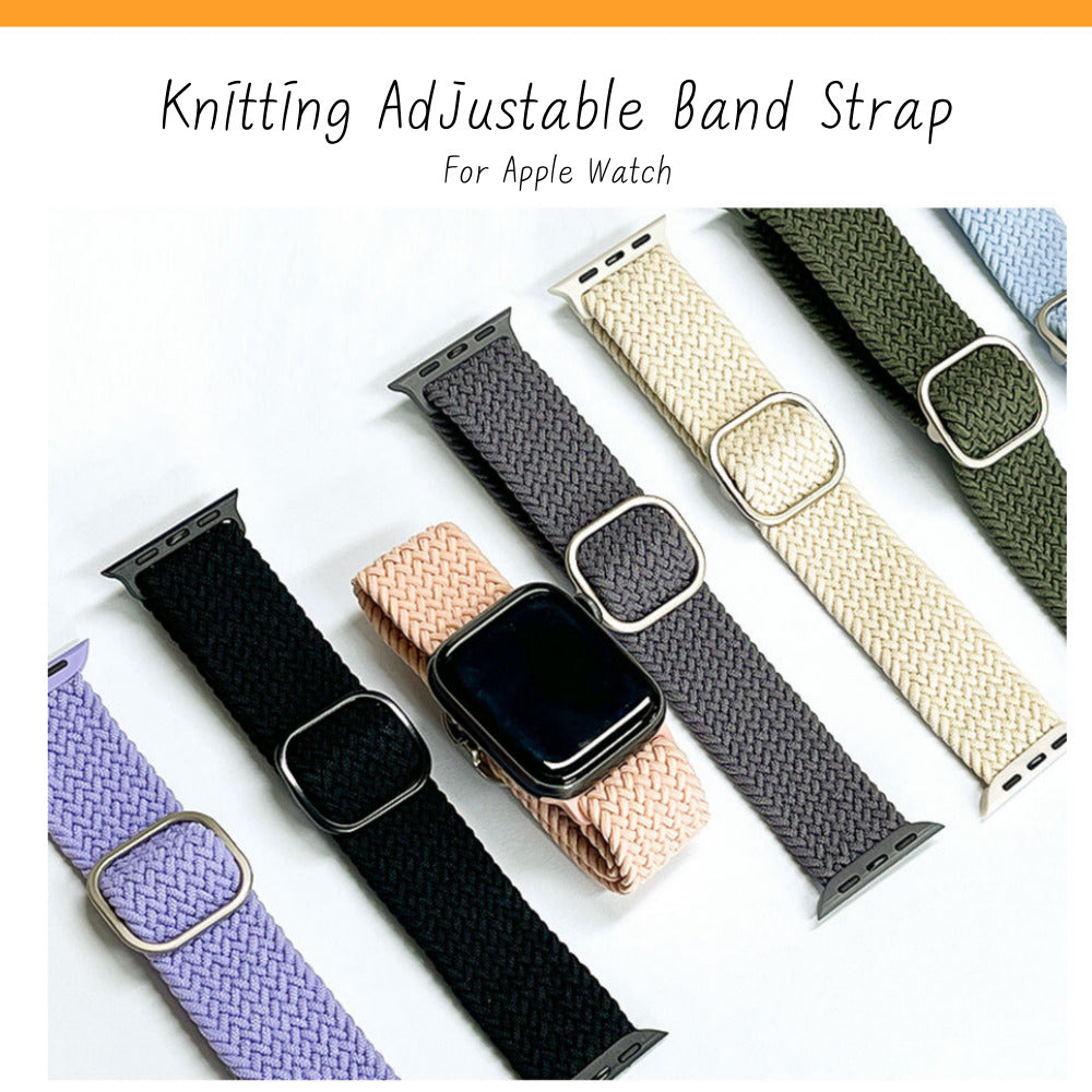 Apple Watch Knitting Adjustable Band Strap