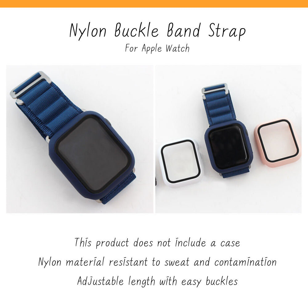 Apple Watch Nylon Buckle Band Strap