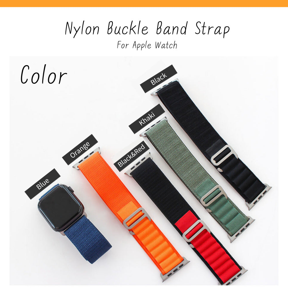 Apple Watch Nylon Buckle Band Strap