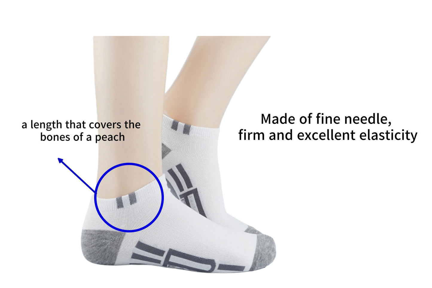 I&J Mens Multi-Pack PEACE Cotton Socks Ankle Thin Breathable Summer Comfort Low Cut Socks(3pairs/6pairs/12pairs)